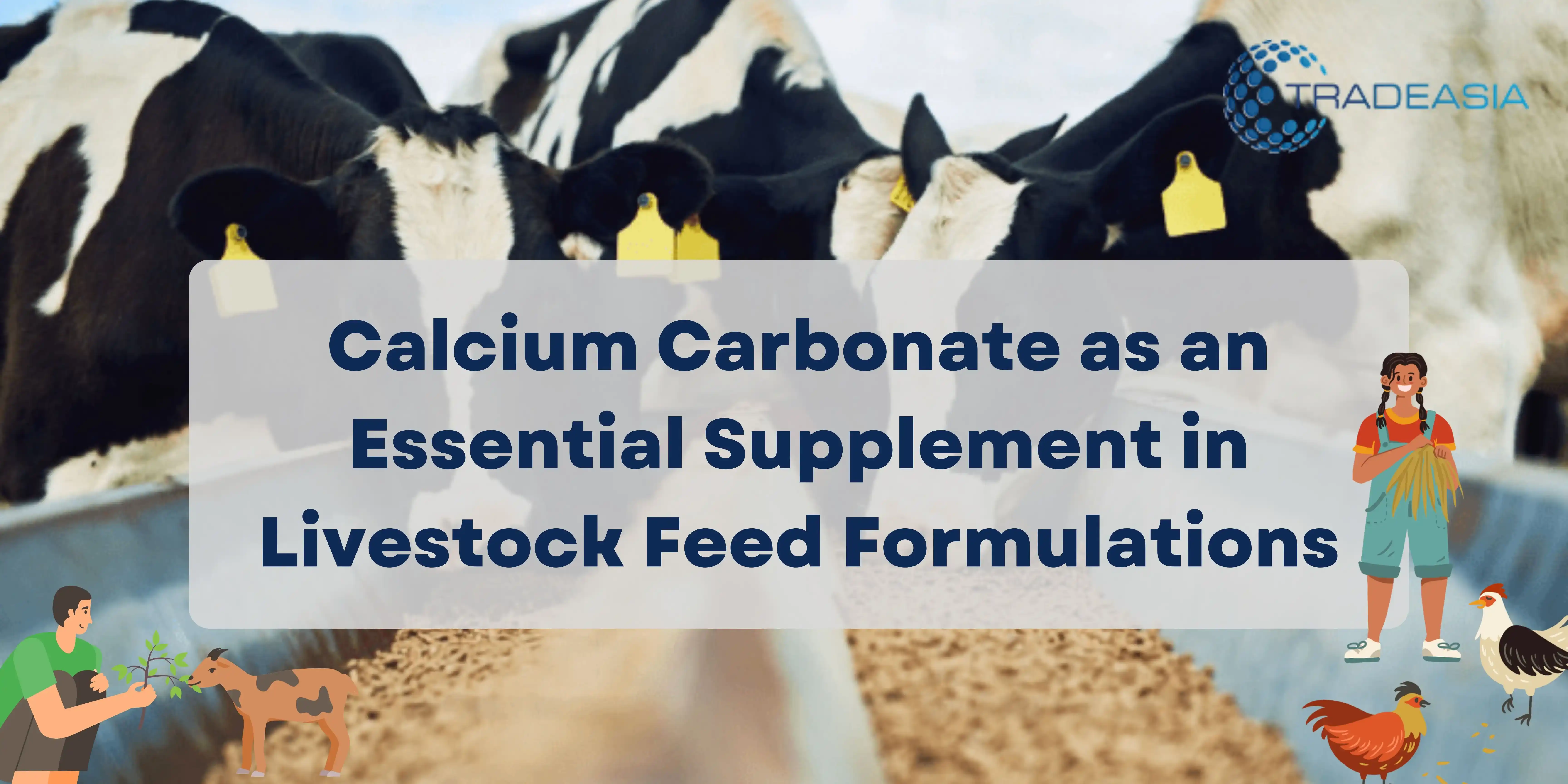 Calcium Carbonate as an Essential Supplement in Livestock Feed Formulations