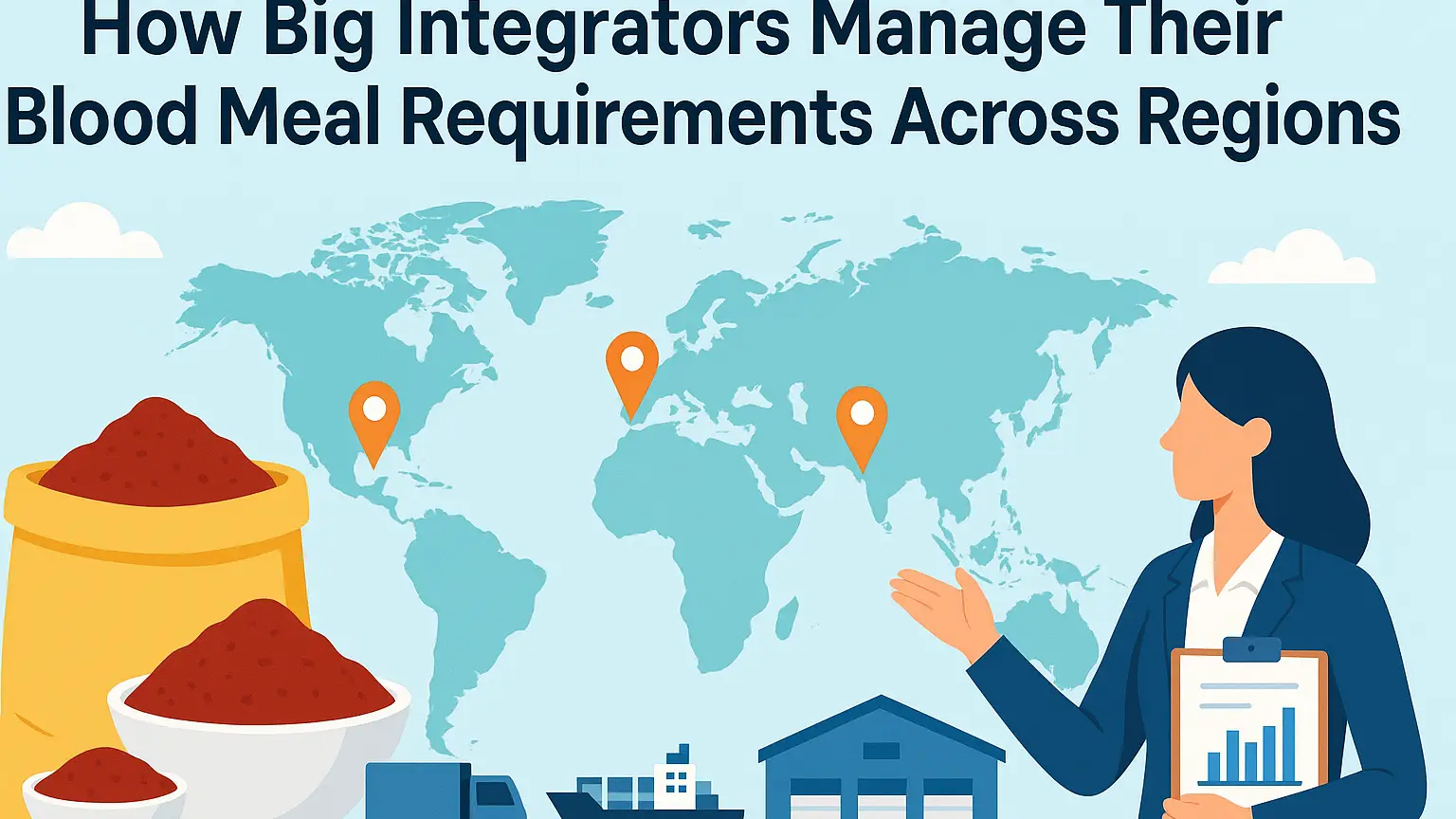 How Major American Integrators Source and Manage Blood Meal