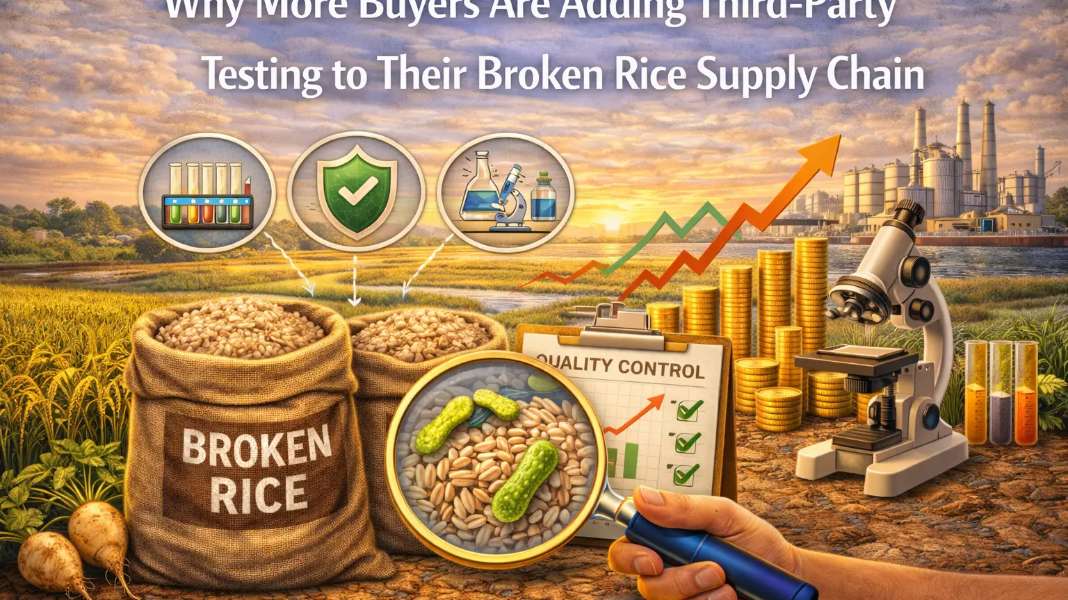 Why U.S. Buyers Are Adding Third-Party Testing to Broken Rice