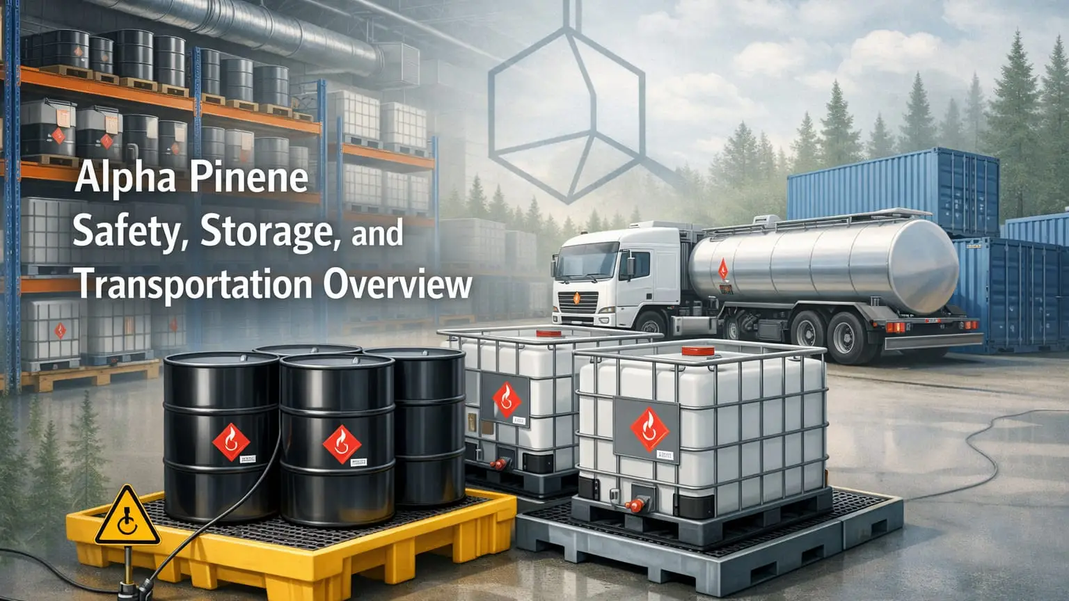 Alpha pinene safety transport