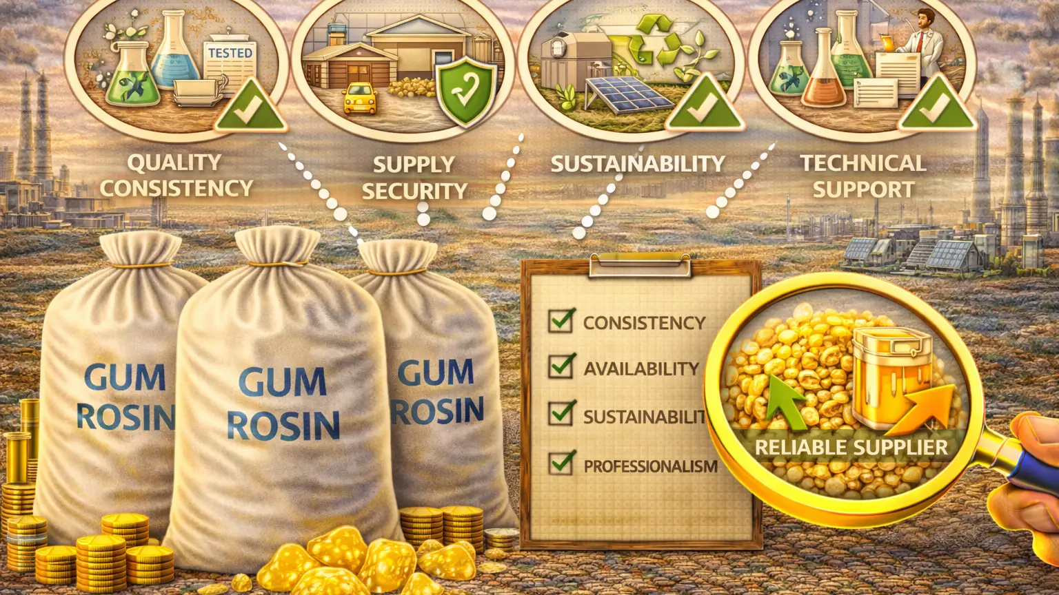 What Buyers Expect From Gum Rosin Suppliers