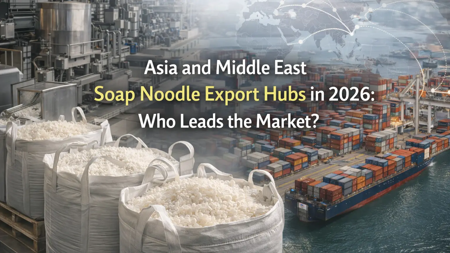 Soap Noodle Export Leaders: Asia & Middle East Hubs in 2026