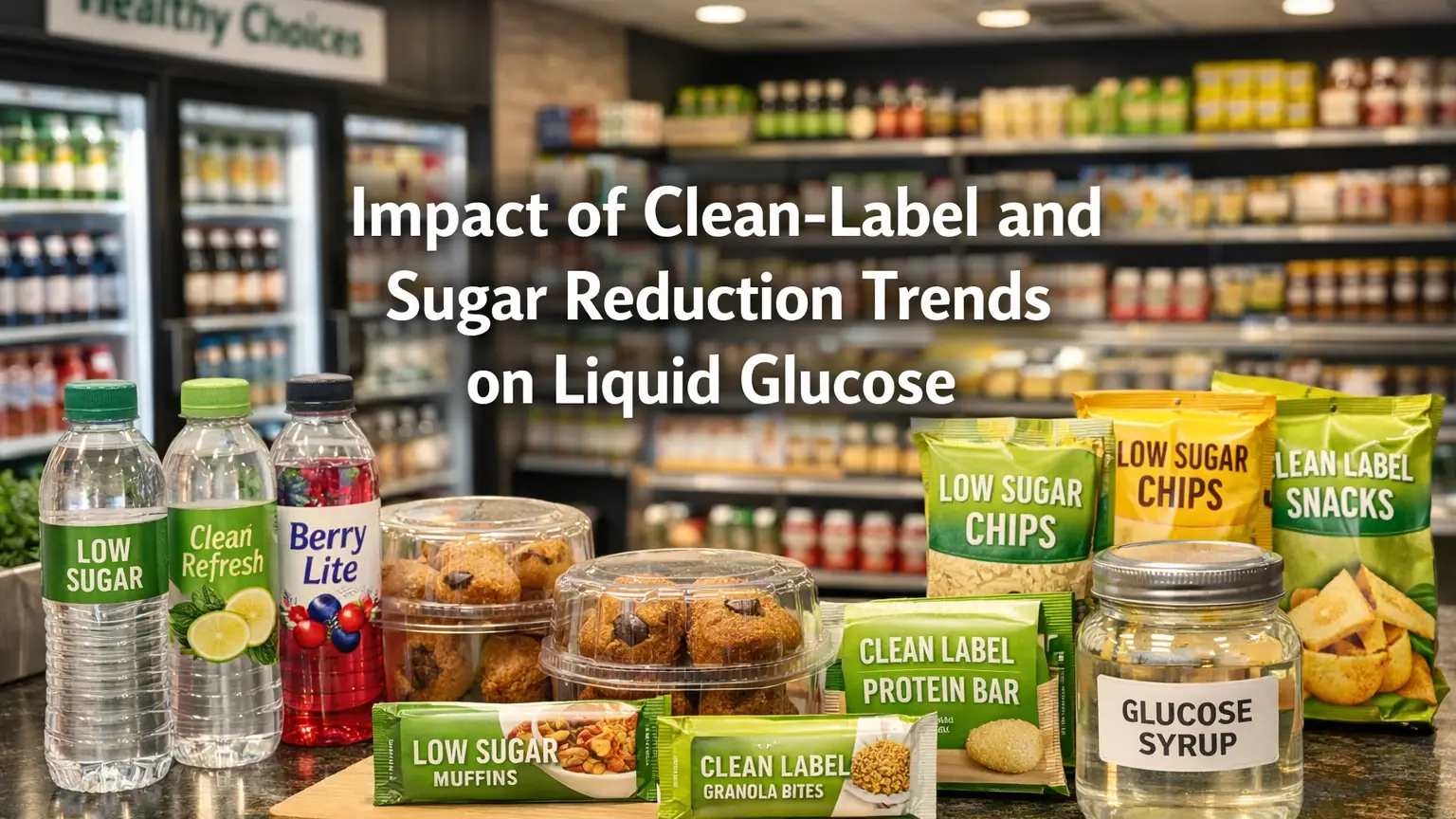 How Clean-Label & Sugar Reduction Reshape Liquid Glucose