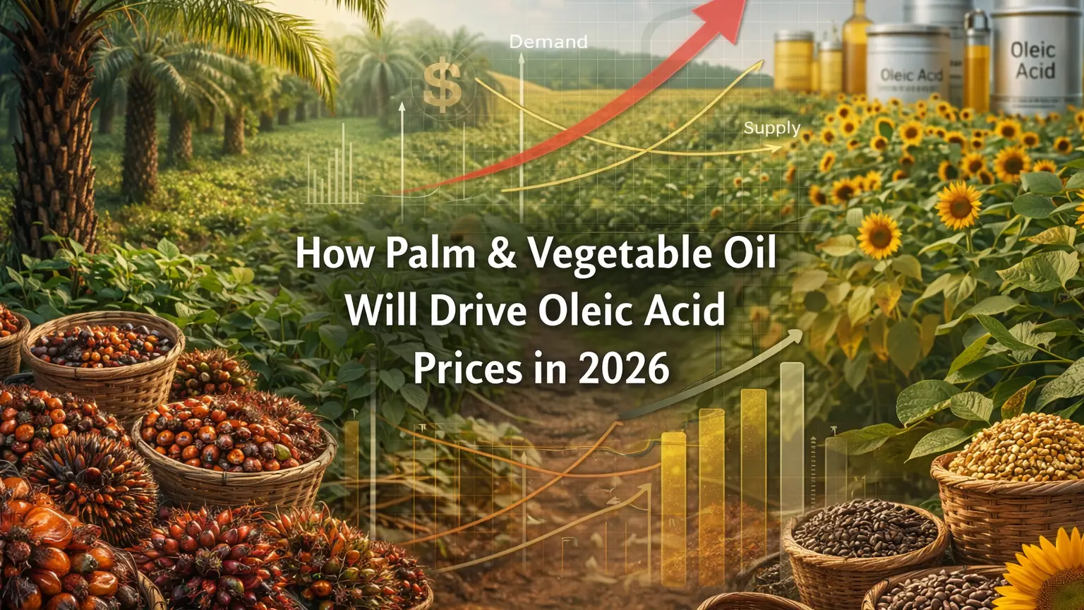 How Palm & Vegetable Oil Will Drive Oleic Acid Prices in 2026