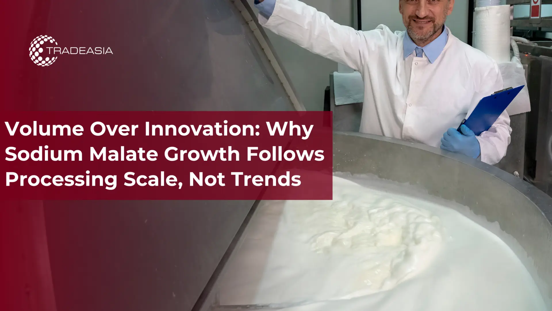 Volume Over Innovation: Why Sodium Malate Growth Follows Processing Scale, Not Trends
