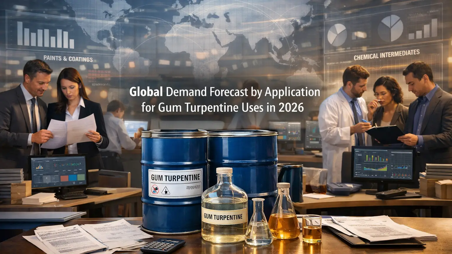 Global Demand Forecast by Application for Gum Turpentine Uses in 2026