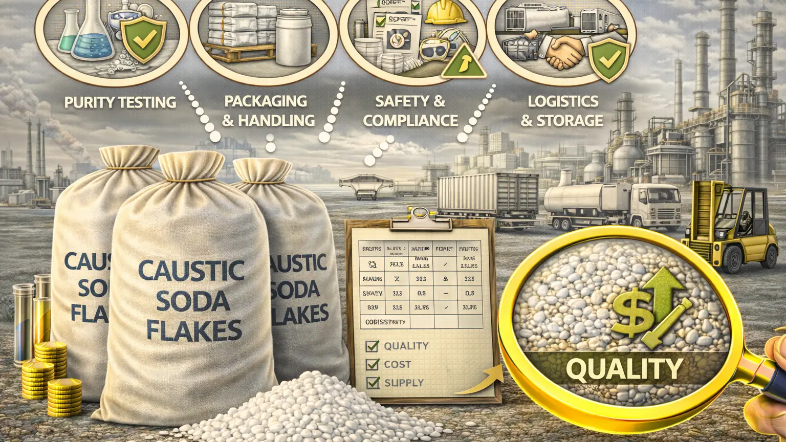 The Ultimate Guide to Buying Industrial-Grade Caustic Soda Flakes