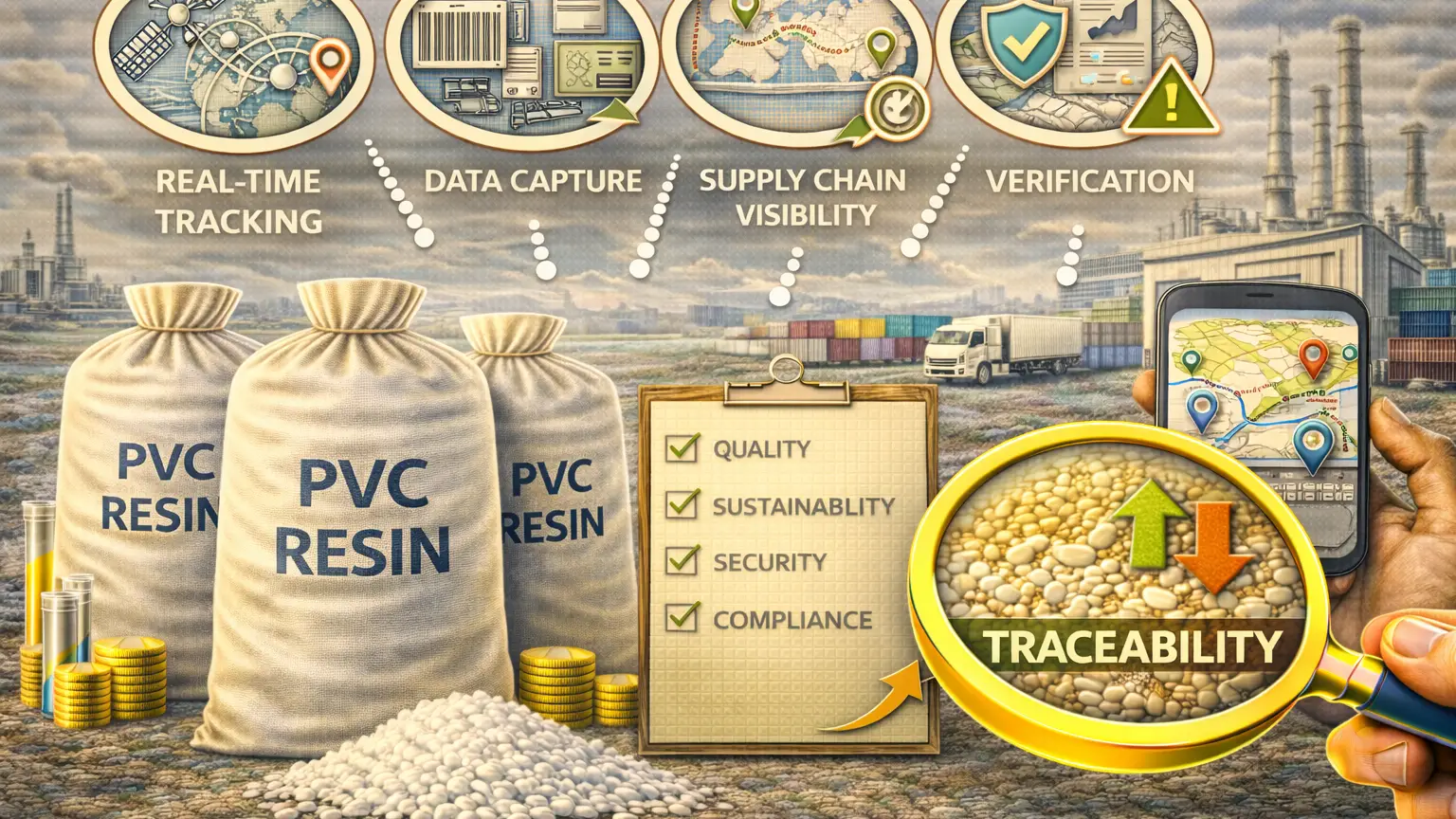 Enhancing PVC Resin Logistics Through Digitalization and Traceability