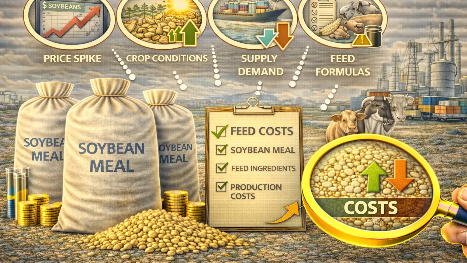 Why Soybean Meal Futures Are Pulling Feed Costs Higher