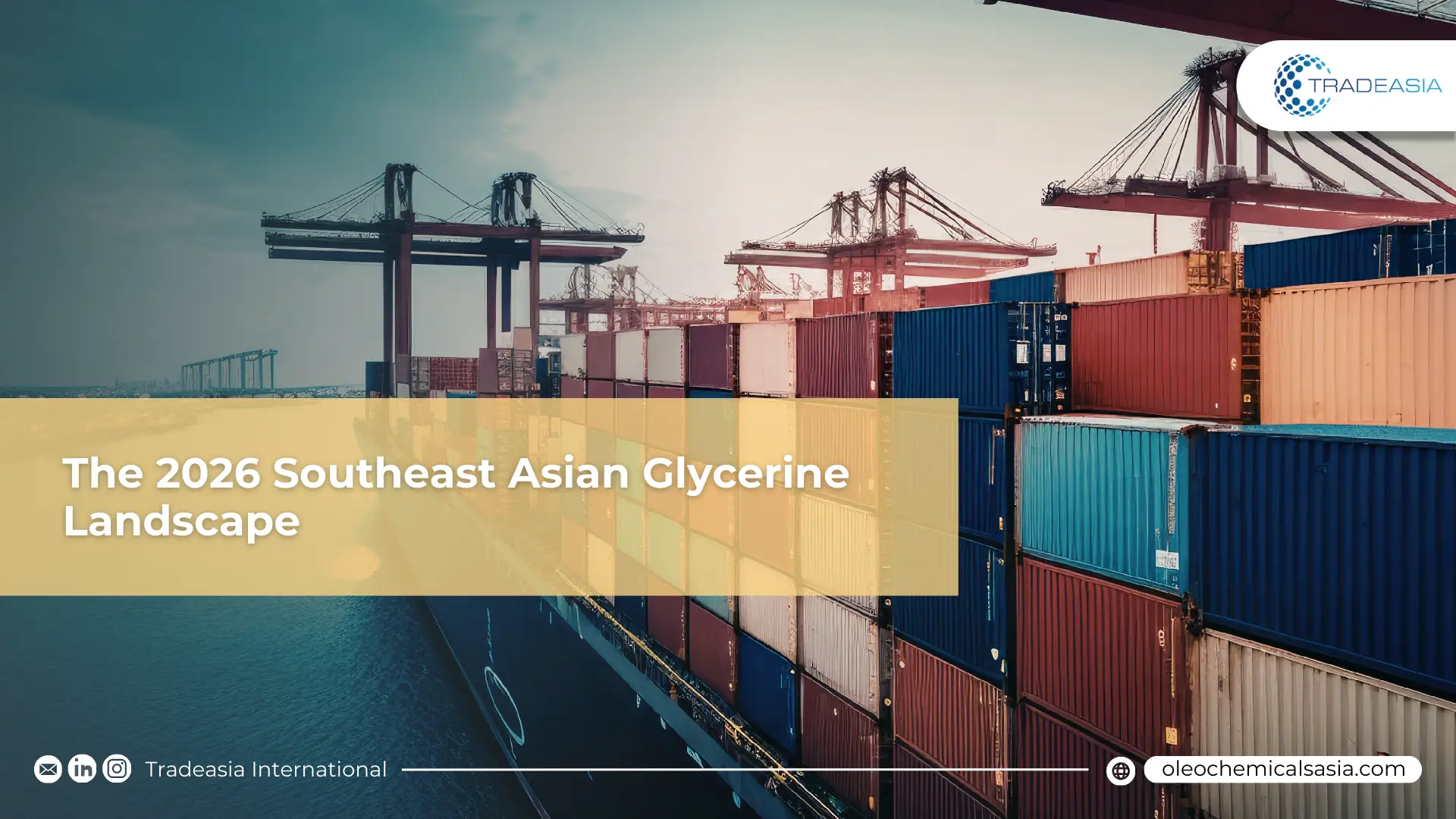 Digital tracking of crude glycerine supply chain in Southeast Asia for EUDR compliance.