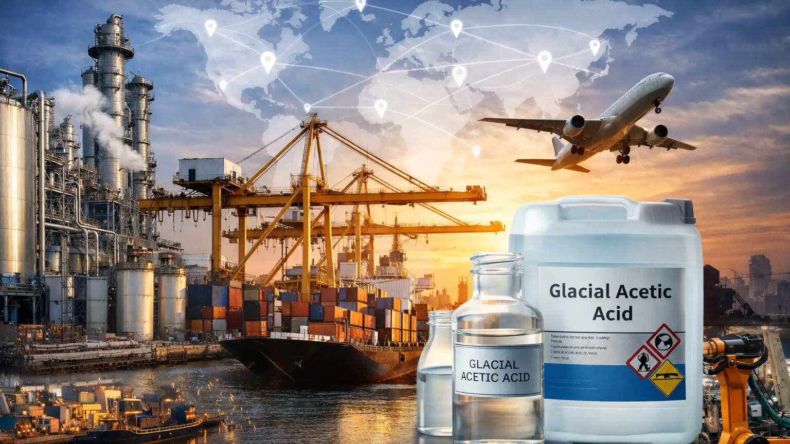 Glacial Acetic Acid: Asia's Top Buyer Industries & 2026 Outlook