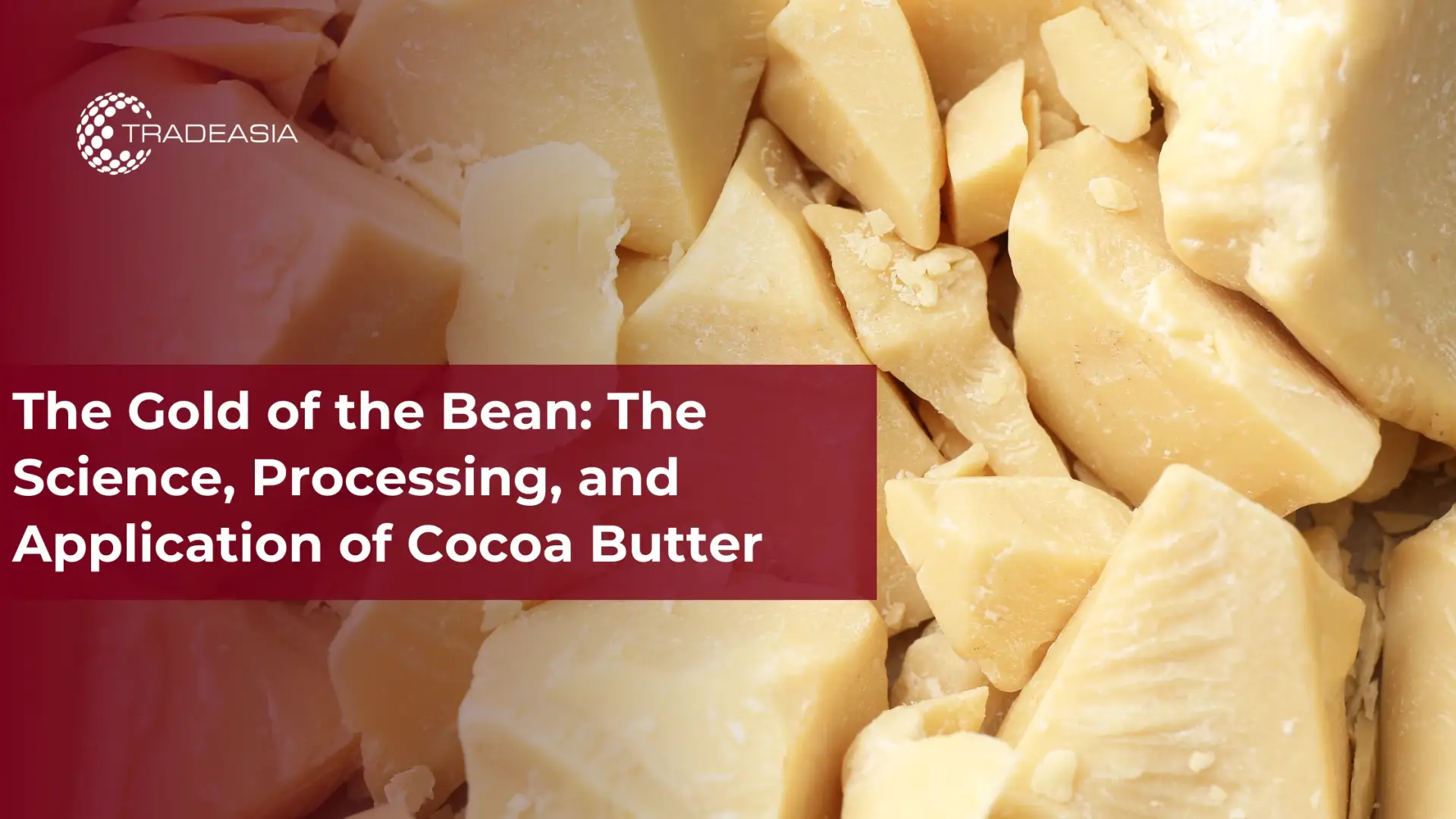 The Gold of the Bean: The Science, Processing, and Application of Cocoa Butter