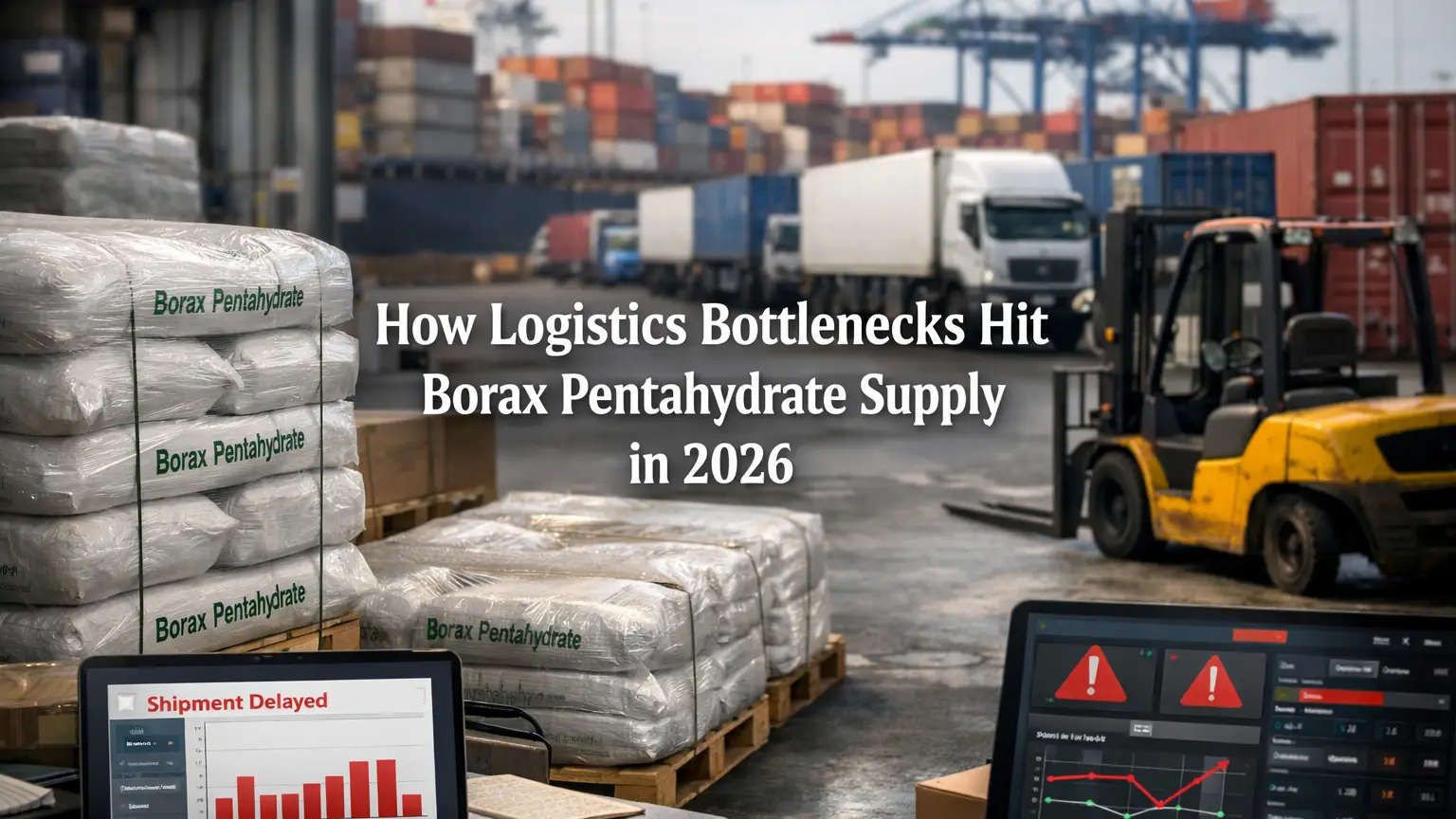 How Logistics Bottlenecks Hit Borax Pentahydrate Supply in 2026