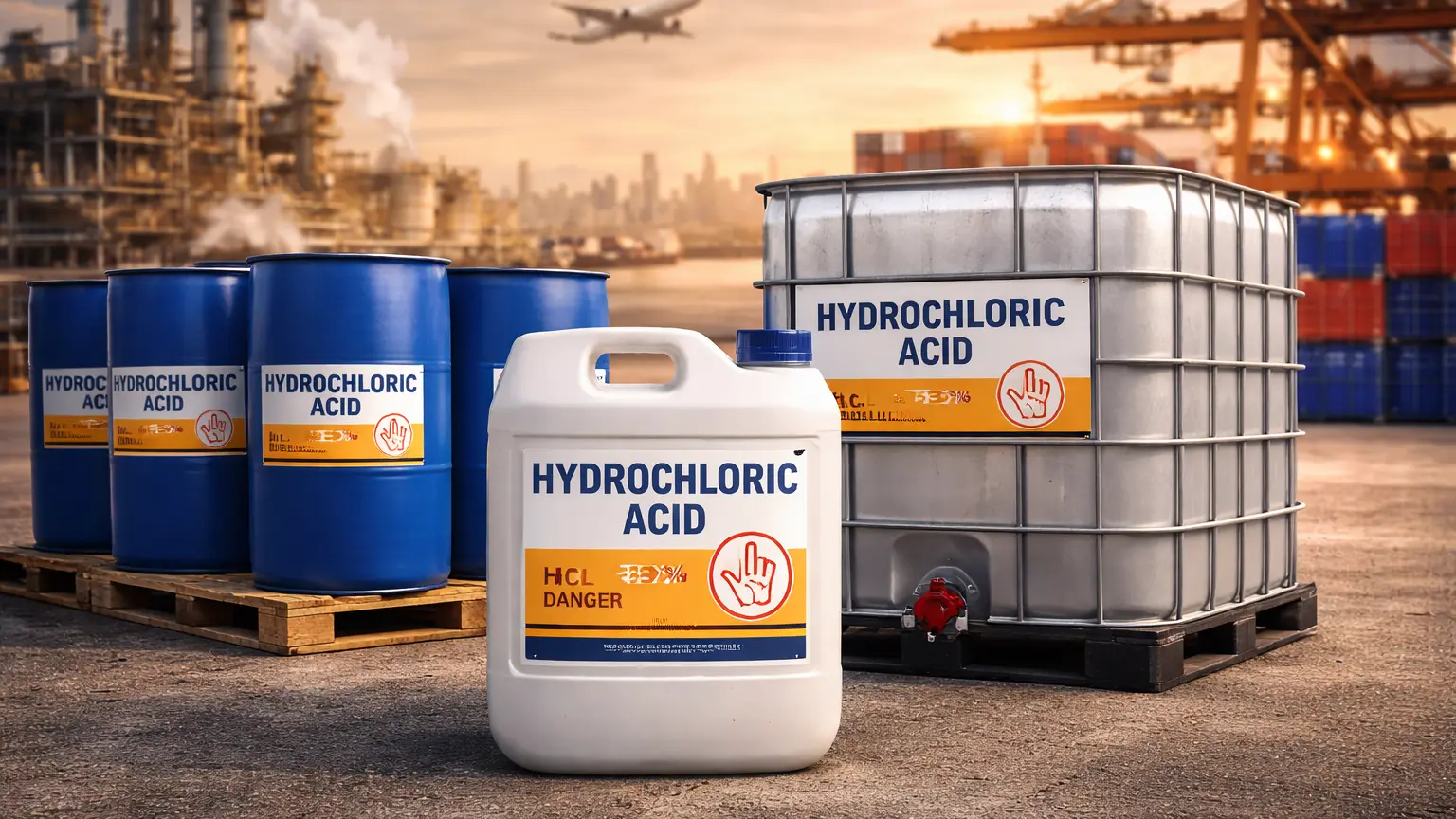 Hydrochloric Acid & Water Treatment Chemicals Fuel Asia's 2026 Growth