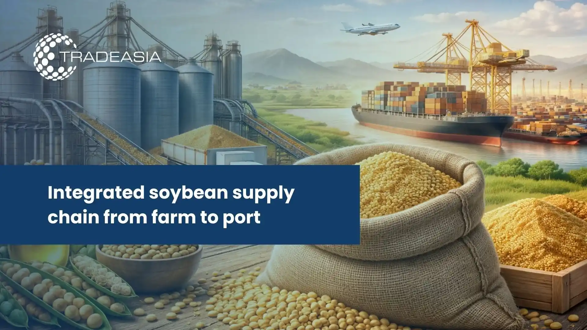 Soybean Meal Supply Chain in Asia with chemtradeasia