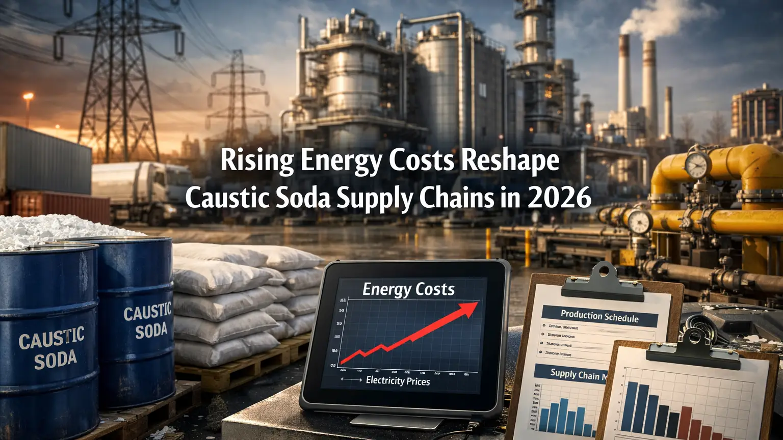 Rising Energy Costs Reshape Caustic Soda Supply Chains in 2026