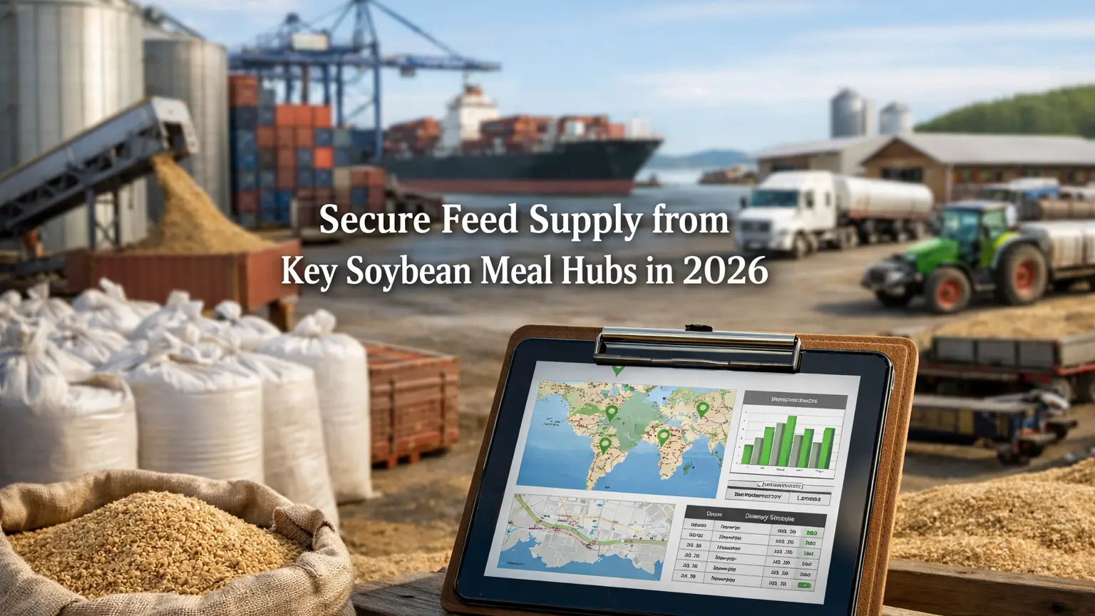 Secure Feed Supply from Key Soybean Meal Hubs in 2026