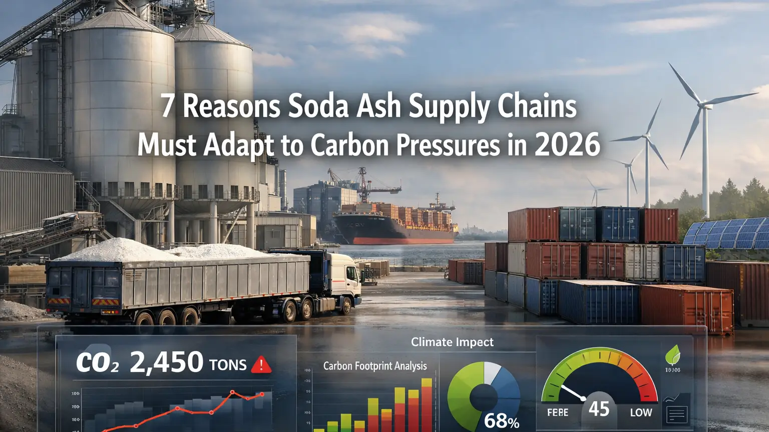 7 Reasons Soda Ash Supply Chains Must Adapt to Carbon Pressures in 2026