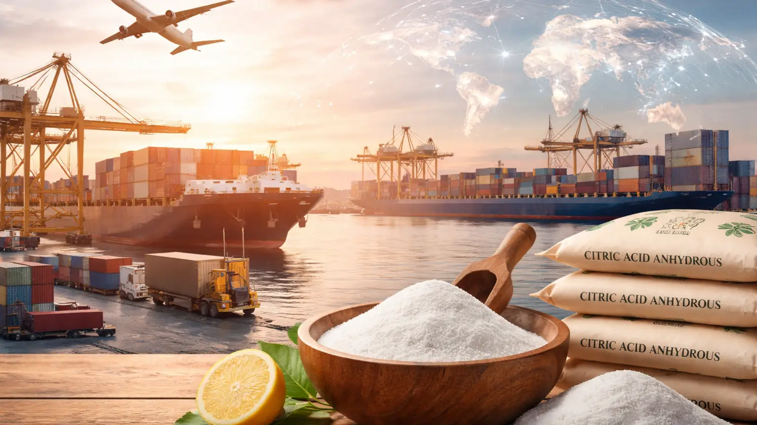 Sourcing Citric Acid Anhydrous in Asia: 2026 Supply Chain Guide