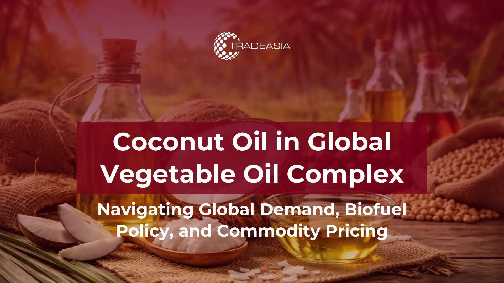 Article Banner | Global coconut oil market 2026 analysis showing pricing trends, biodiesel demand, and trade flows
