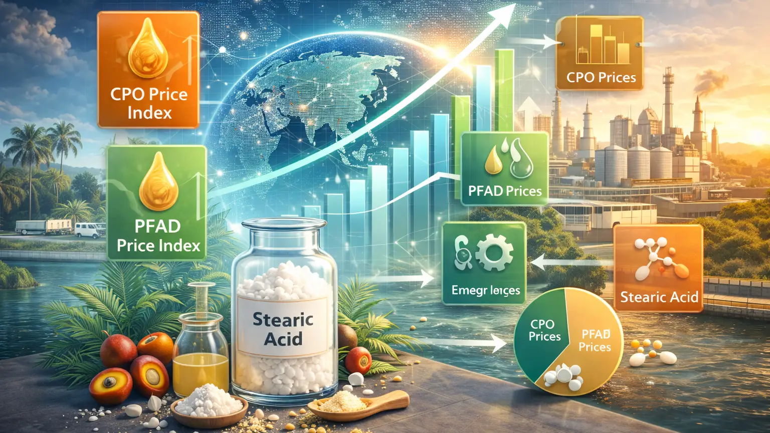How CPO & PFAD Indices Drive Stearic Acid Prices