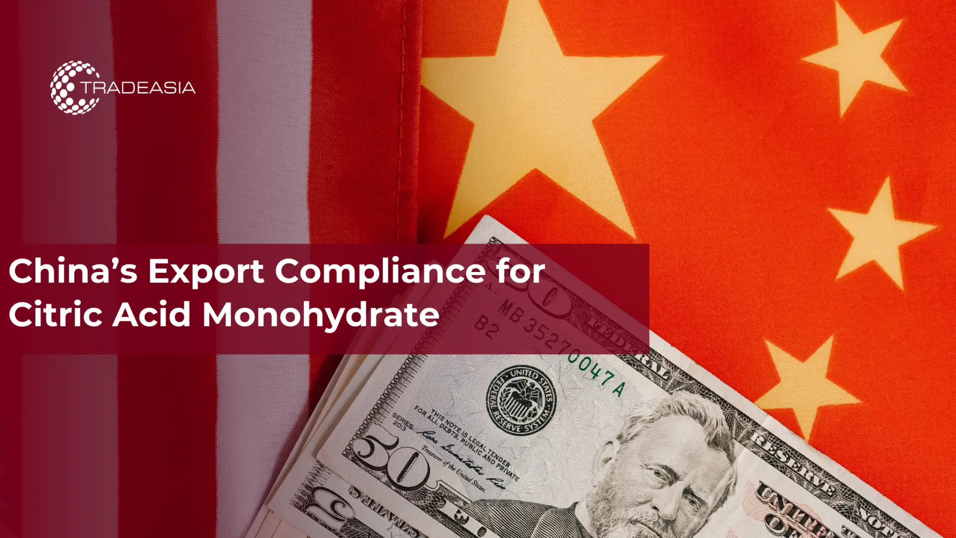 China’s Export Compliance for Citric Acid Monohydrate