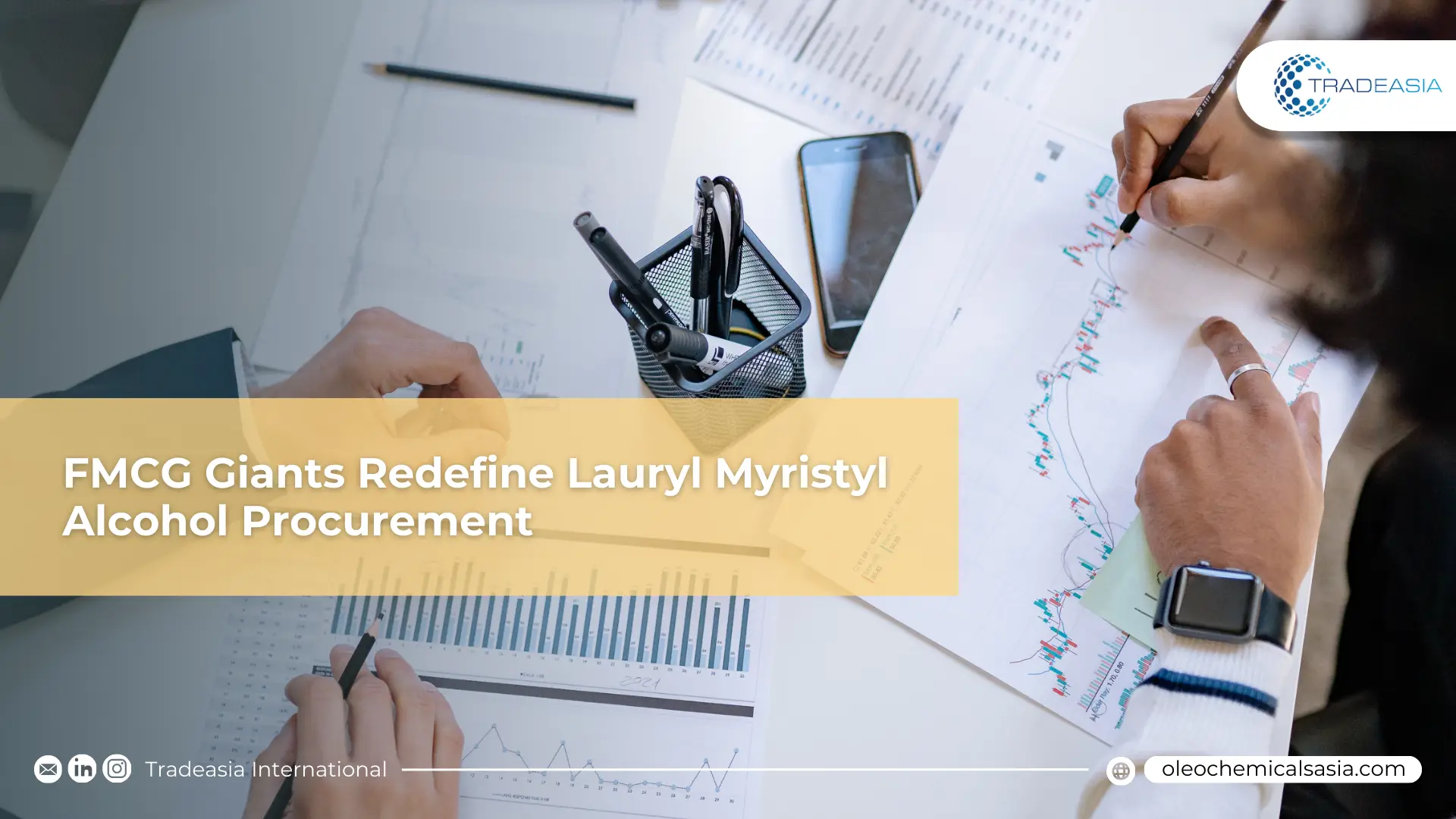 Professional industrial laboratory testing Lauryl Myristyl Alcohol for bio-surfactant applications.