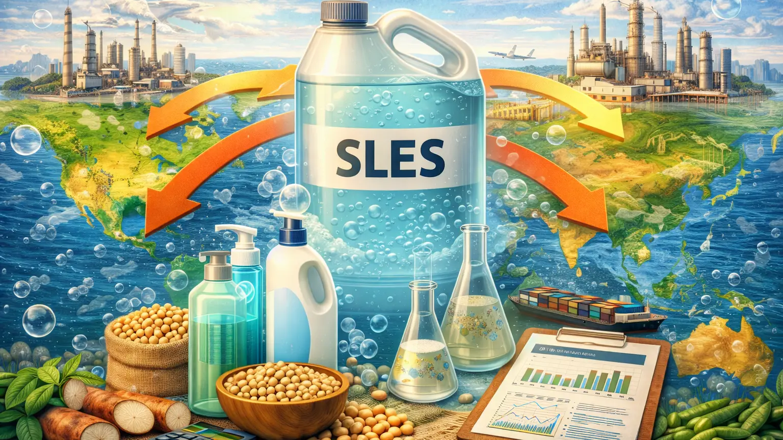 Global SLES Supply for Detergent & Personal Care