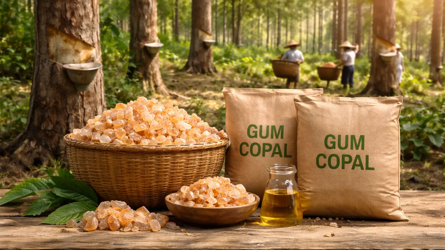 From Sulawesi to the World: The Gum Copal Supply Chain