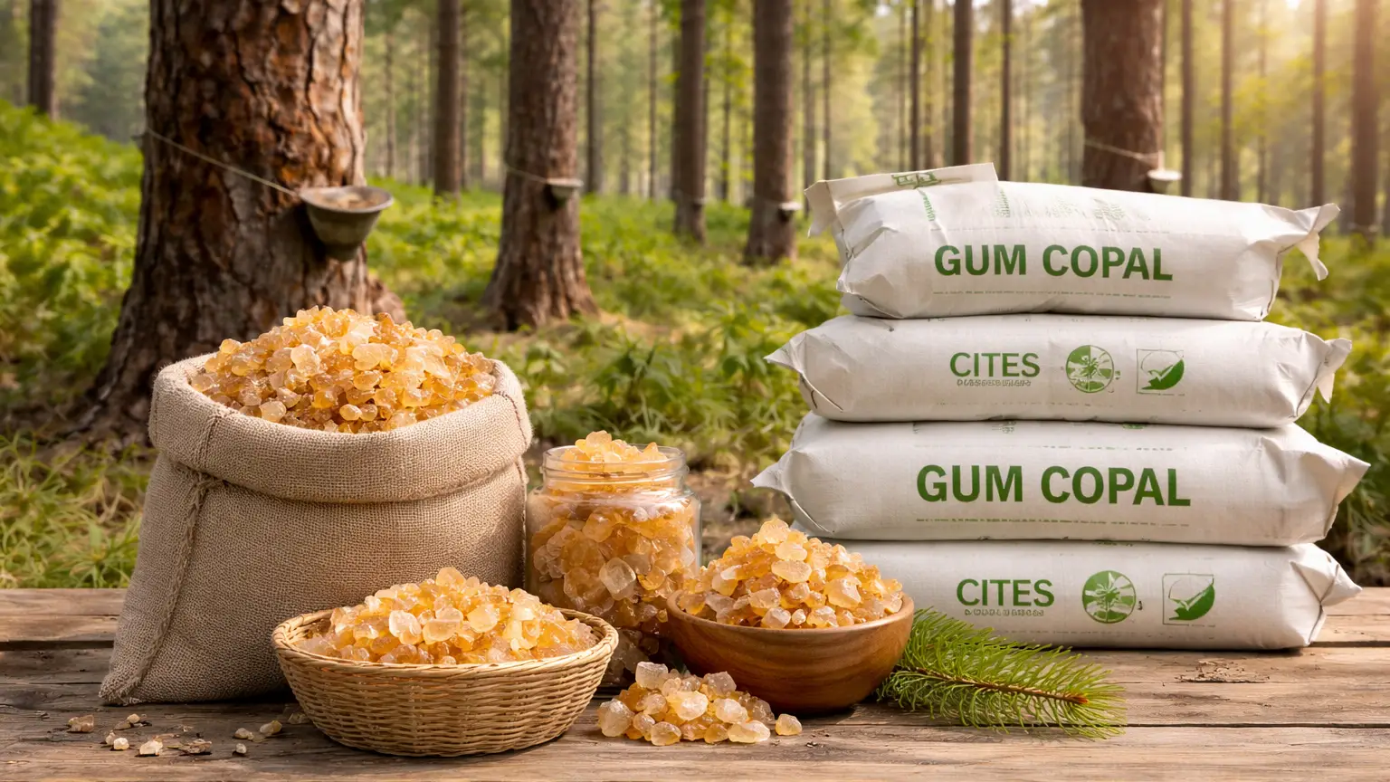 Navigating Global Compliance for Gum Copal Resin Export