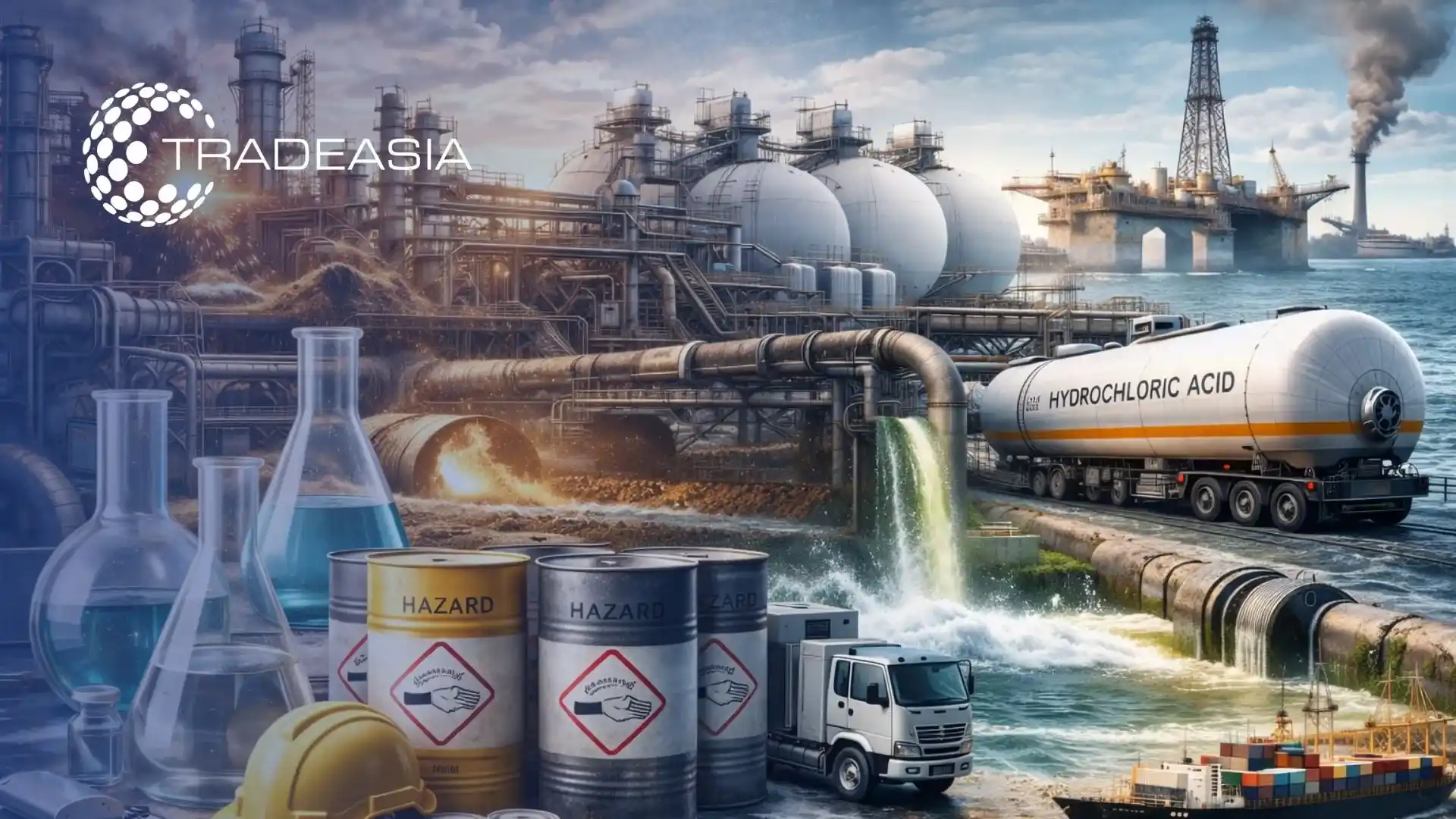 Global Hydrochloric Acid Supply Chain with chemtradeasia