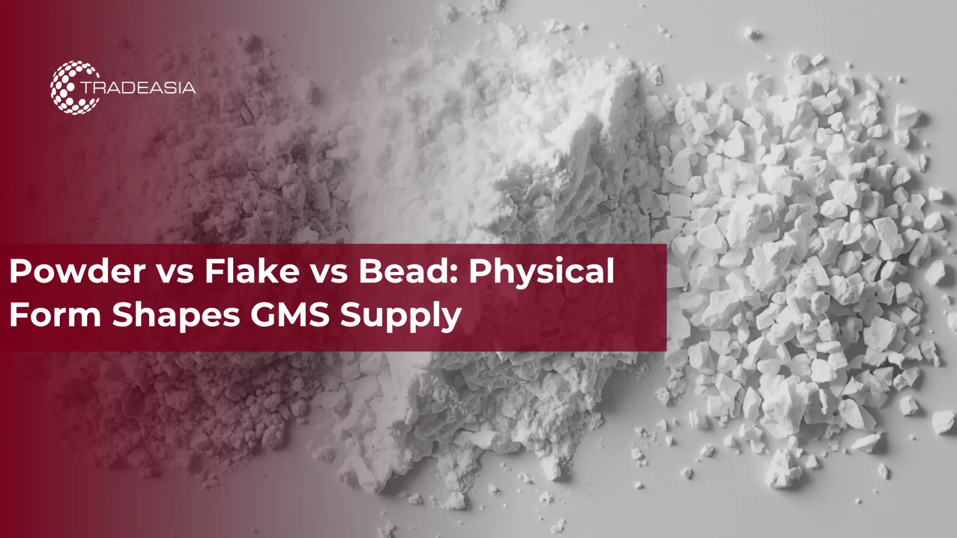 Powder vs Flake vs Bead: Physical Form Shapes GMS Supply