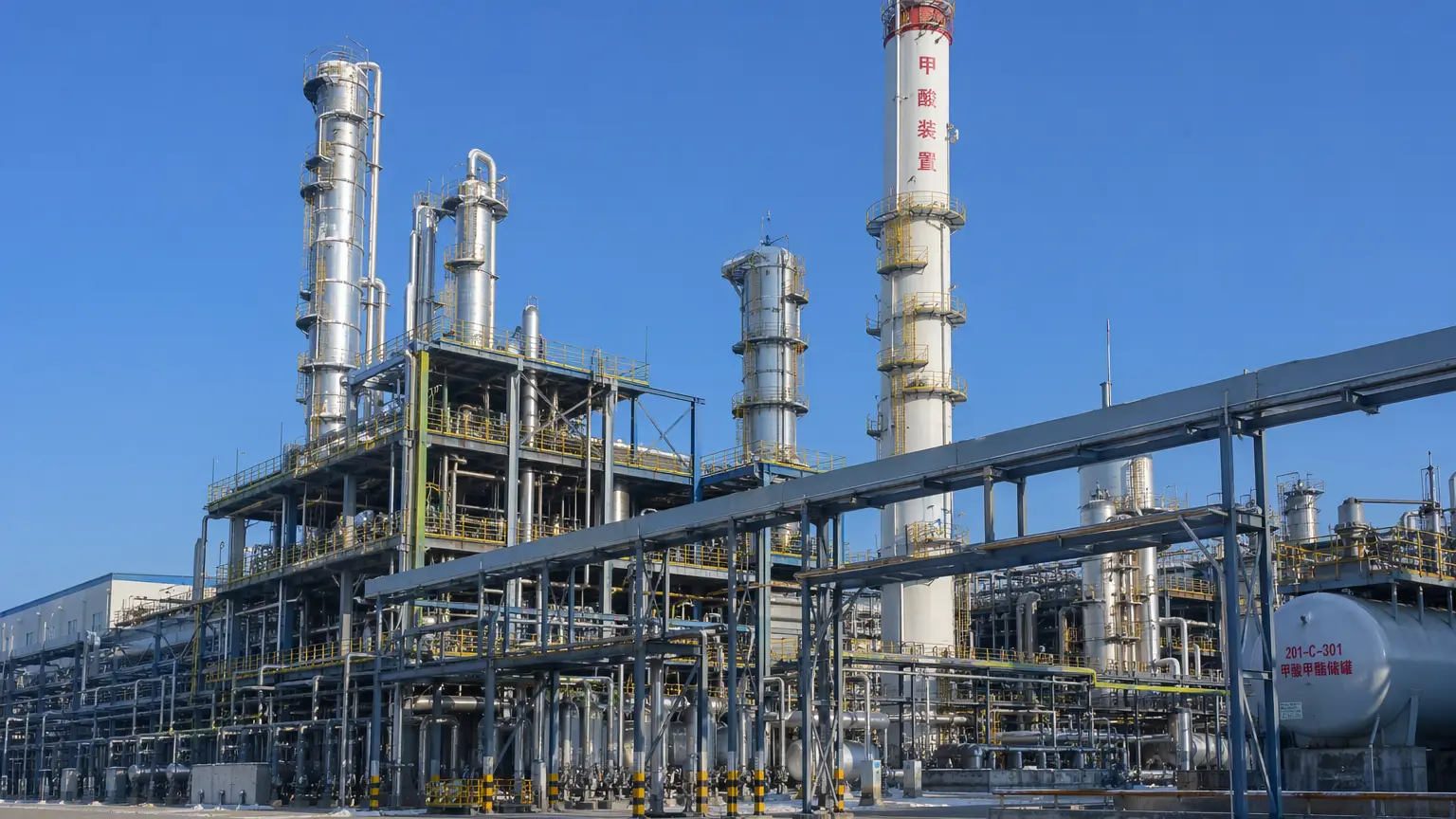 Industrial formic acid manufacturing plant