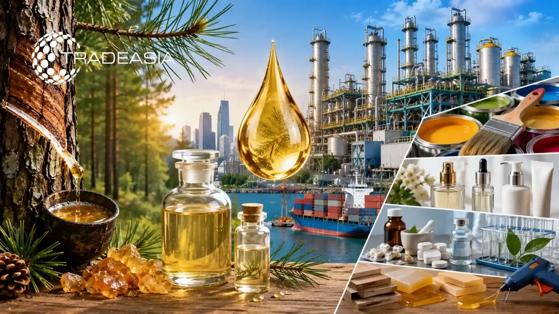 Gum Turpentine Oil Applications & Buyers in Asia