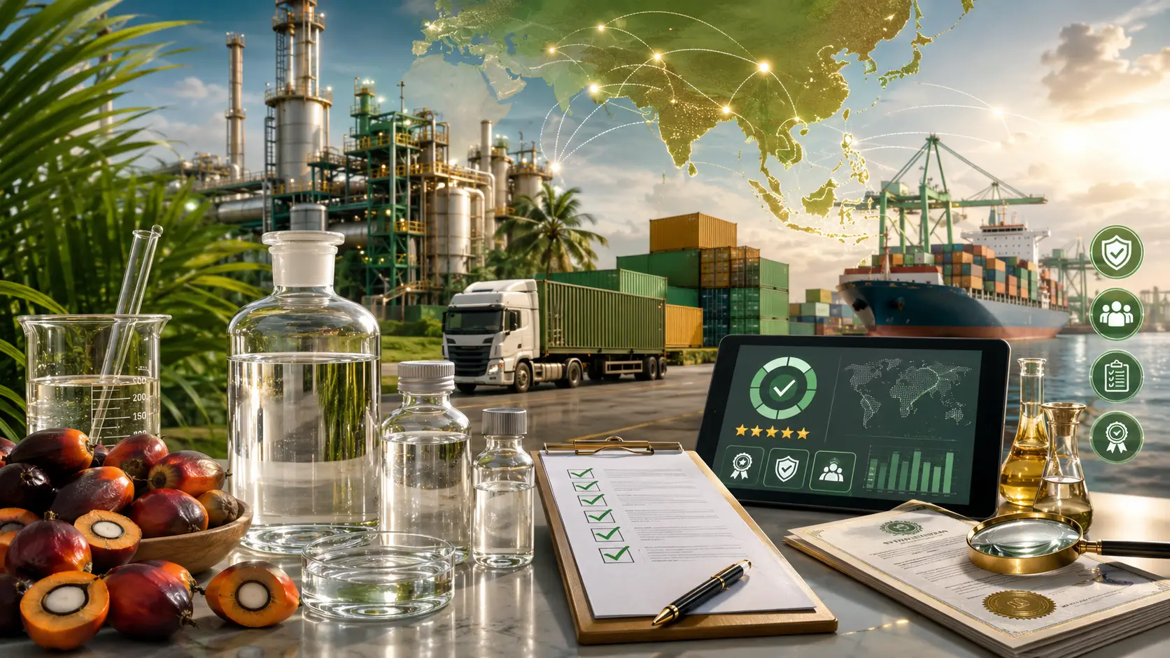 Sourcing Reliable Refined Glycerine for Palm Uses