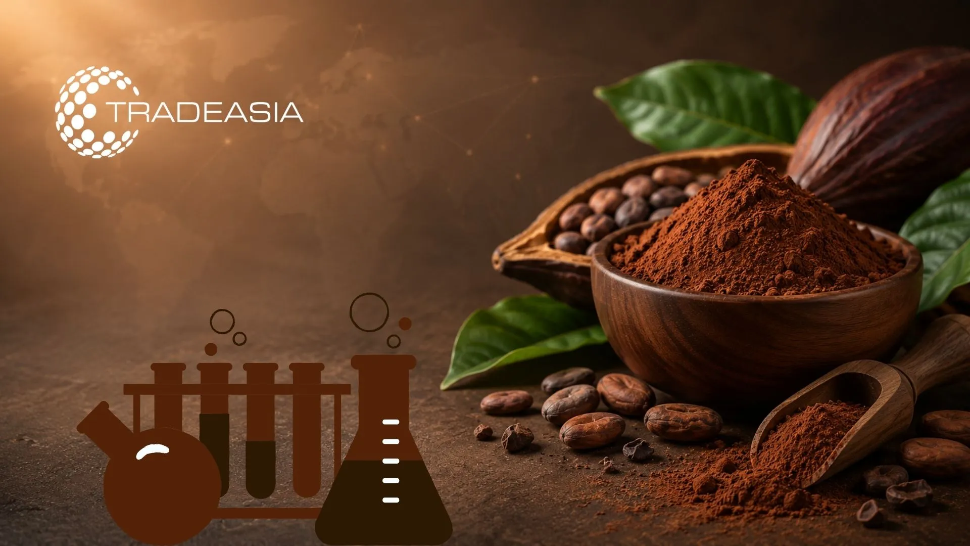 Alkalized Cocoa Powder for Industrial Food Use