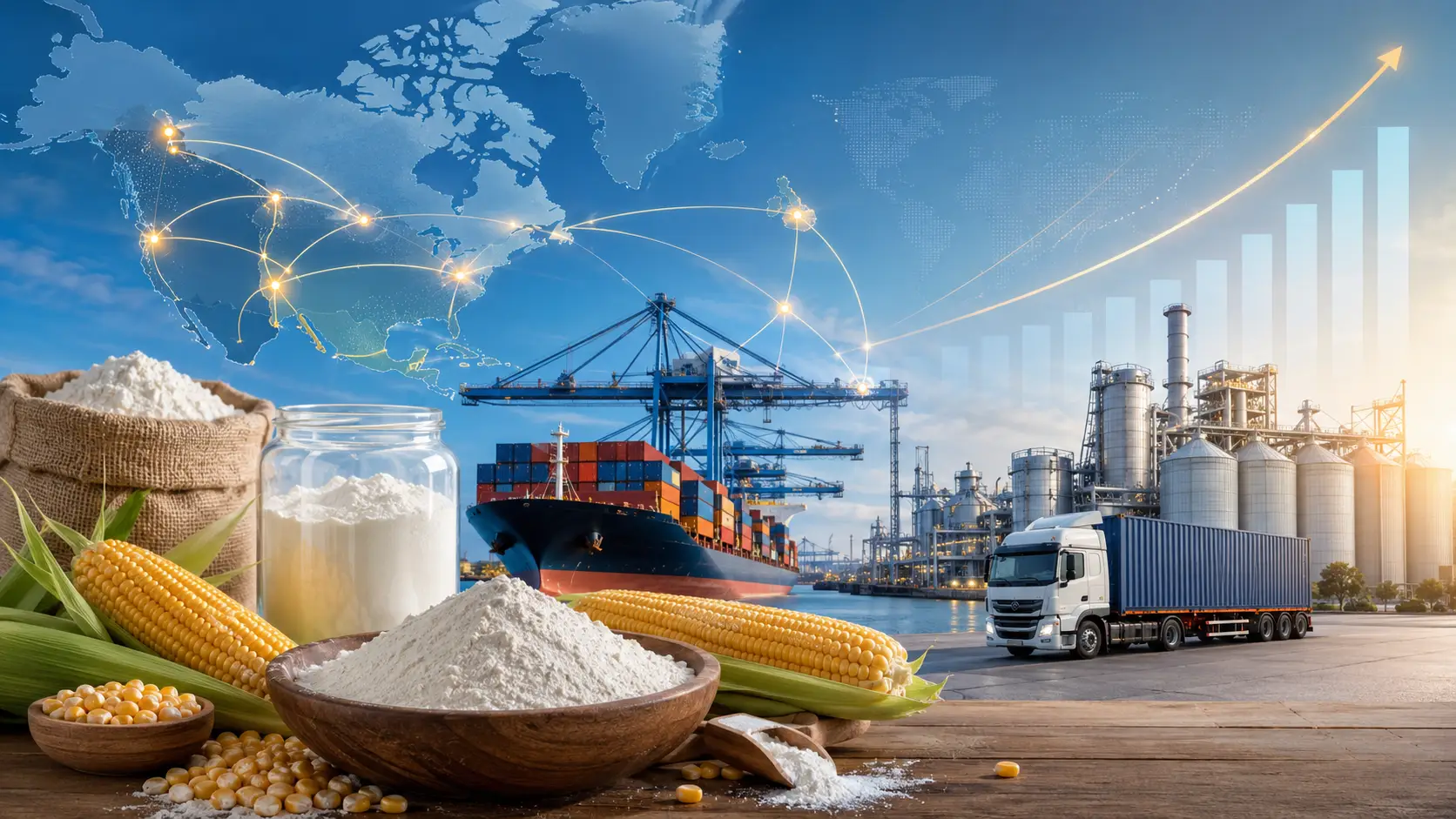Corn Starch Market Opportunities in North America
