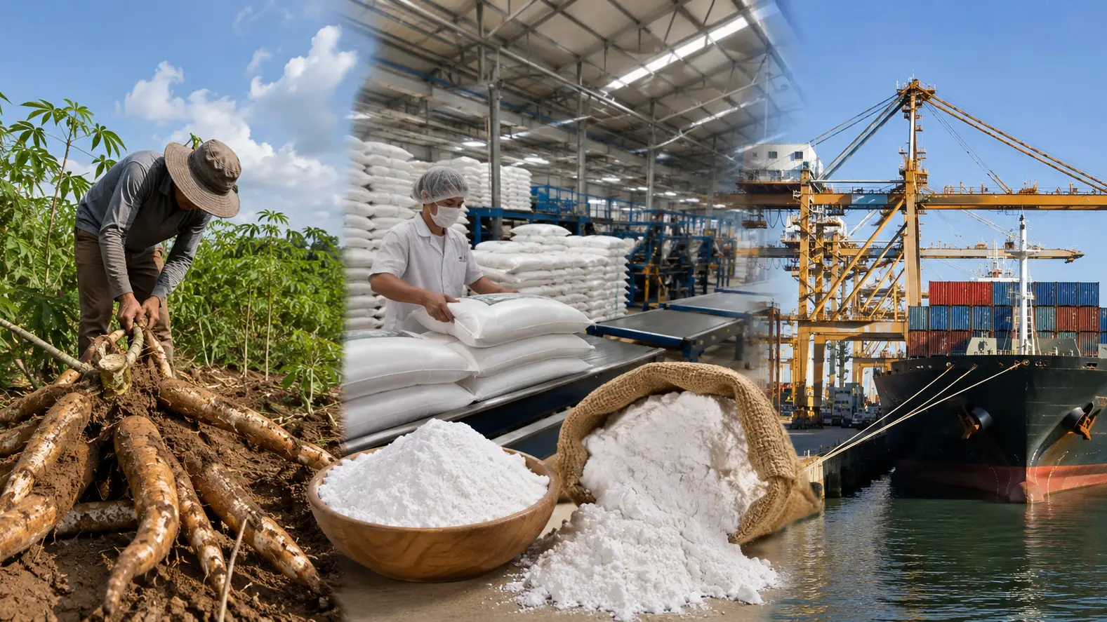 Tapioca Starch Supply Chain & Products Insight