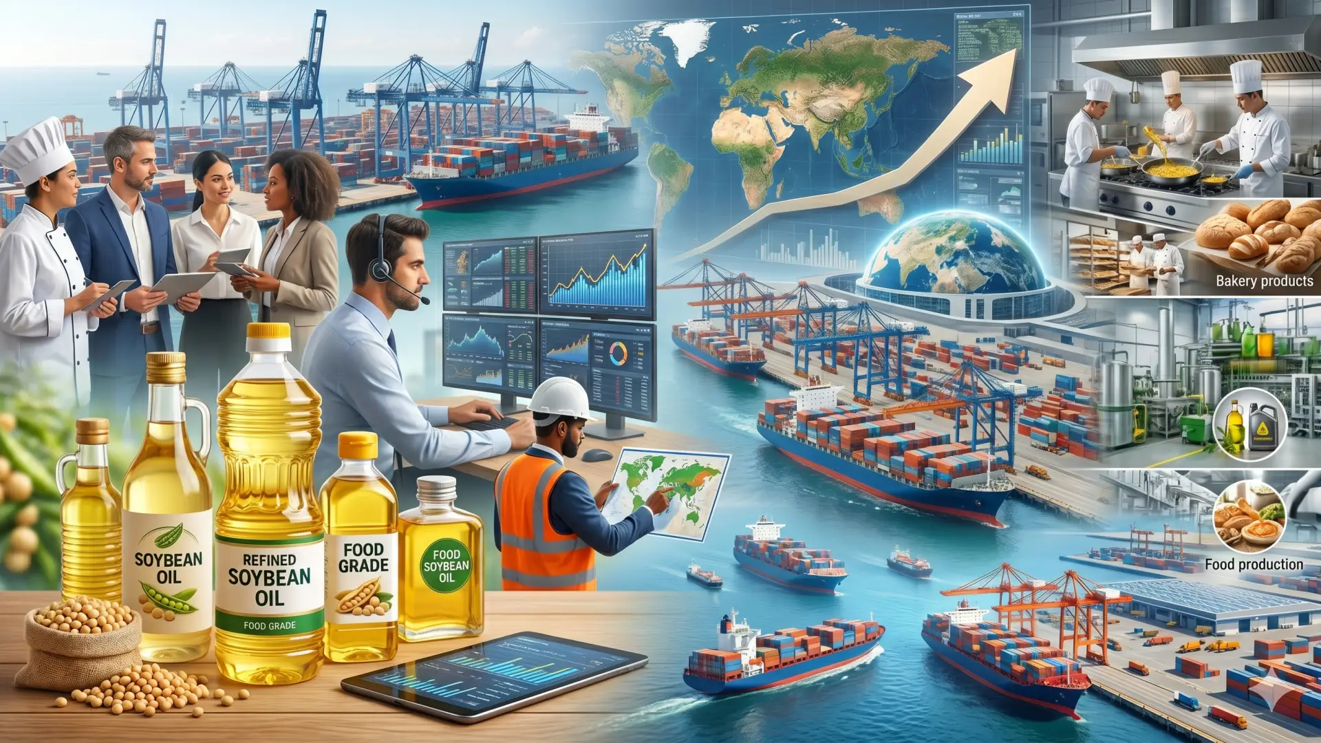 Soybean Oil Applications and Tradeasia Buyers