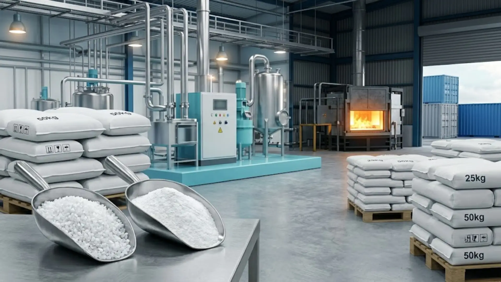 Article Banner | Dense vs light soda ash sourcing guide for B2B buyers in June 2026, covering glass demand, supply chain, logistics, and landed cost.