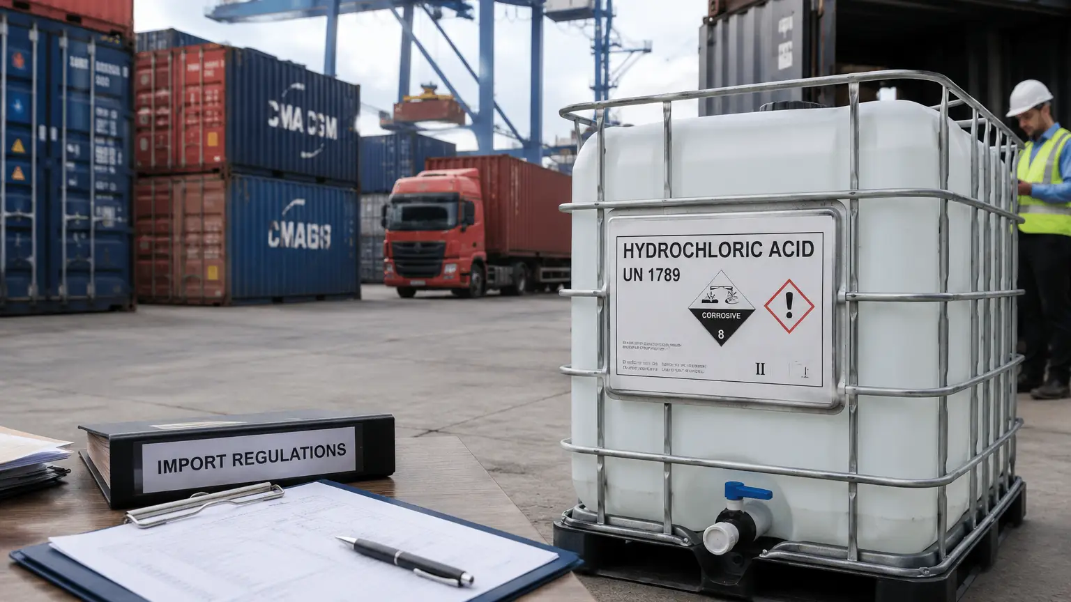 Hydrochloric Acid Import Rules and Tradeasia Support