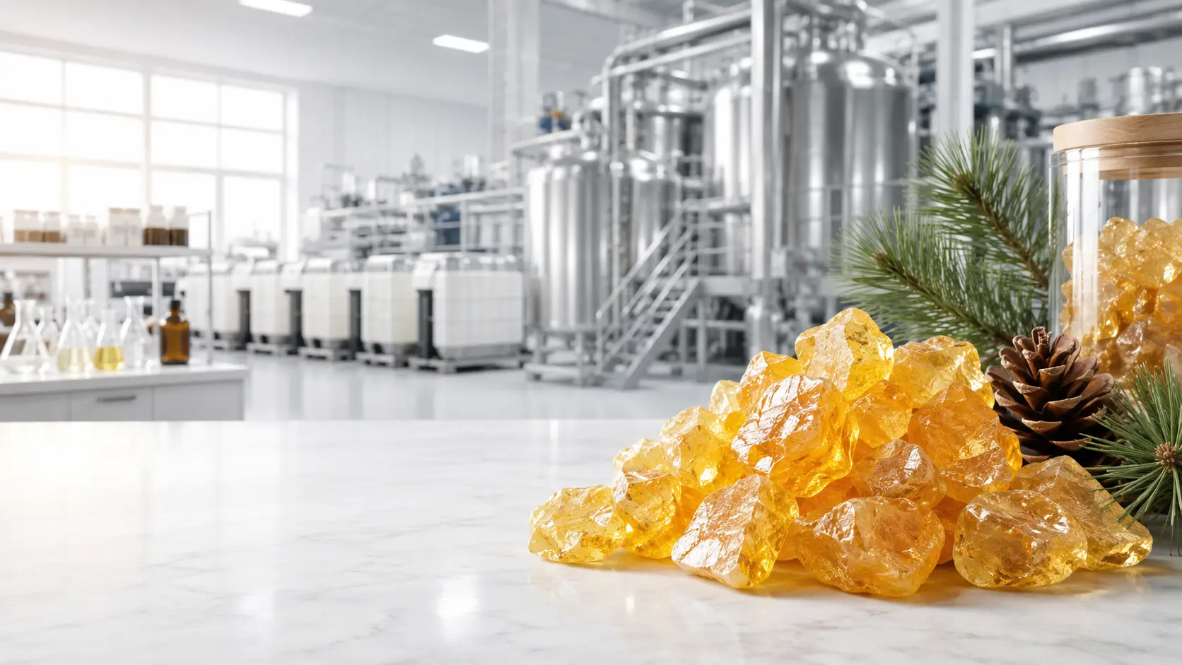 How Gum Rosin Supports Quality Pine Derivatives
