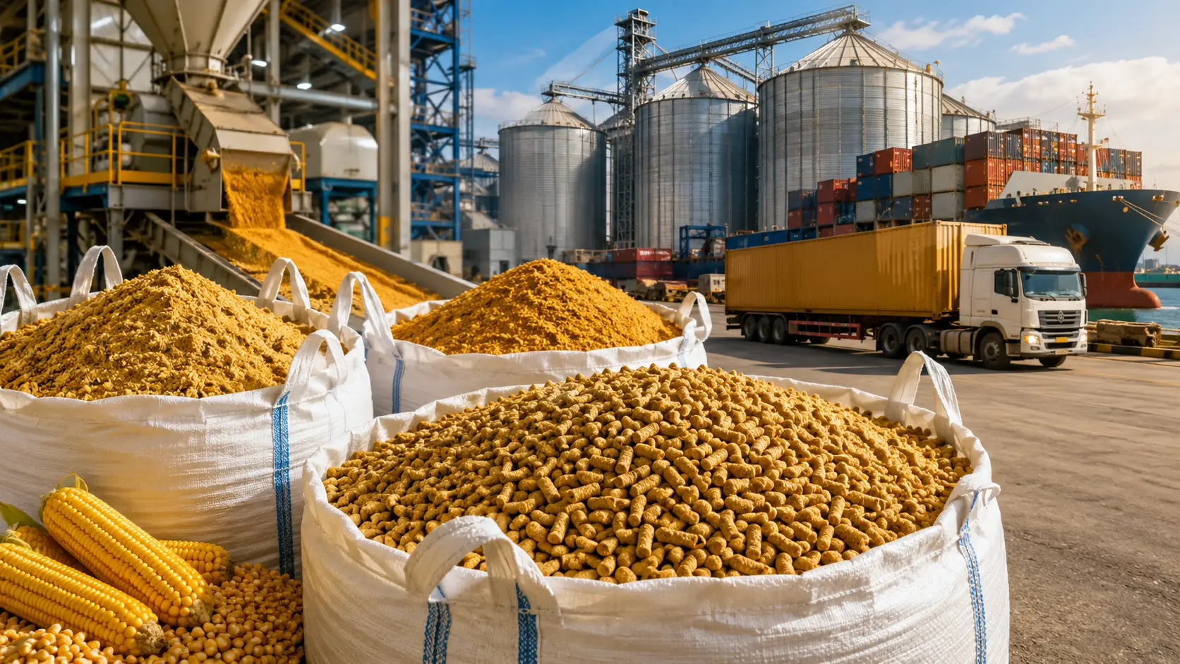 Corn Gluten Feed Supply Market for Global Buyers