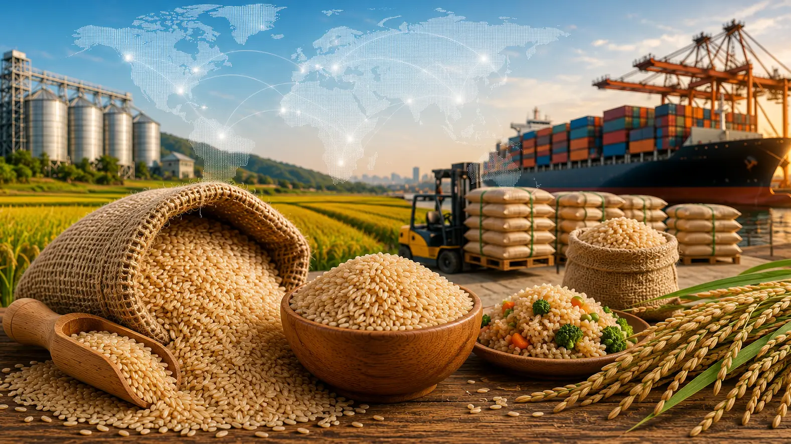 Brown Rice Supply Chain Insights for B2B Buyers