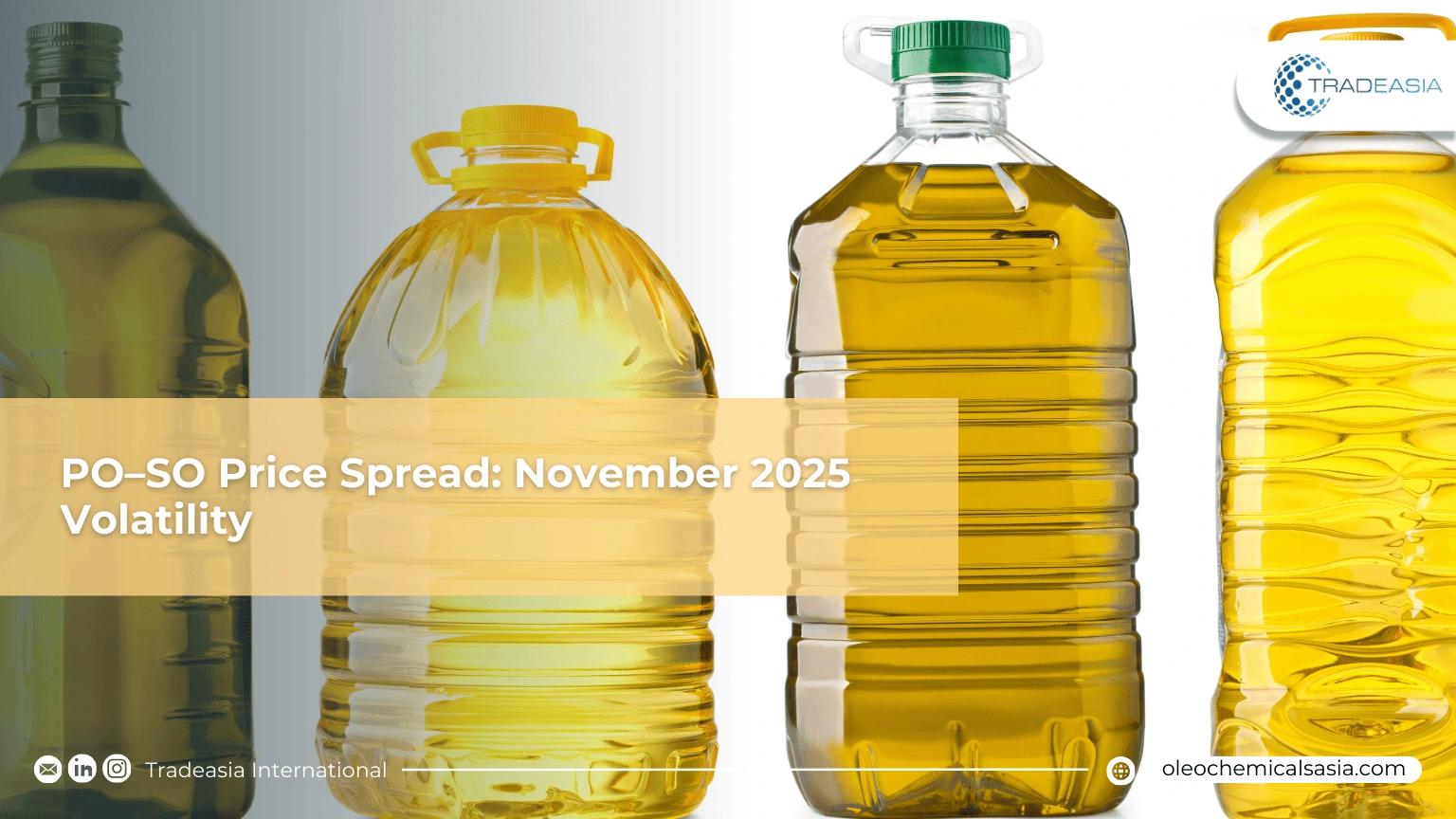 Price Volatility and Demand Elasticity: Tracking the Spread of RBD Palm Olein (PO) vs. Soft Oils (SO) in November 2025