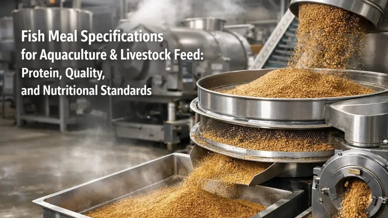 Fish Meal Specifications for Aquaculture & Livestock Feed: Protein, Quality, and Nutritional Standards