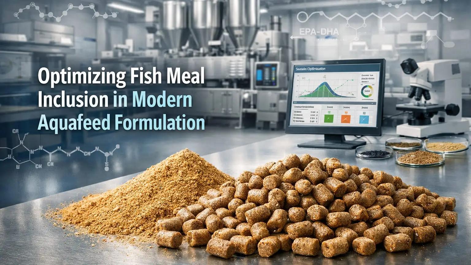 Optimizing Fish Meal Inclusion in Modern Aquafeed Formulation