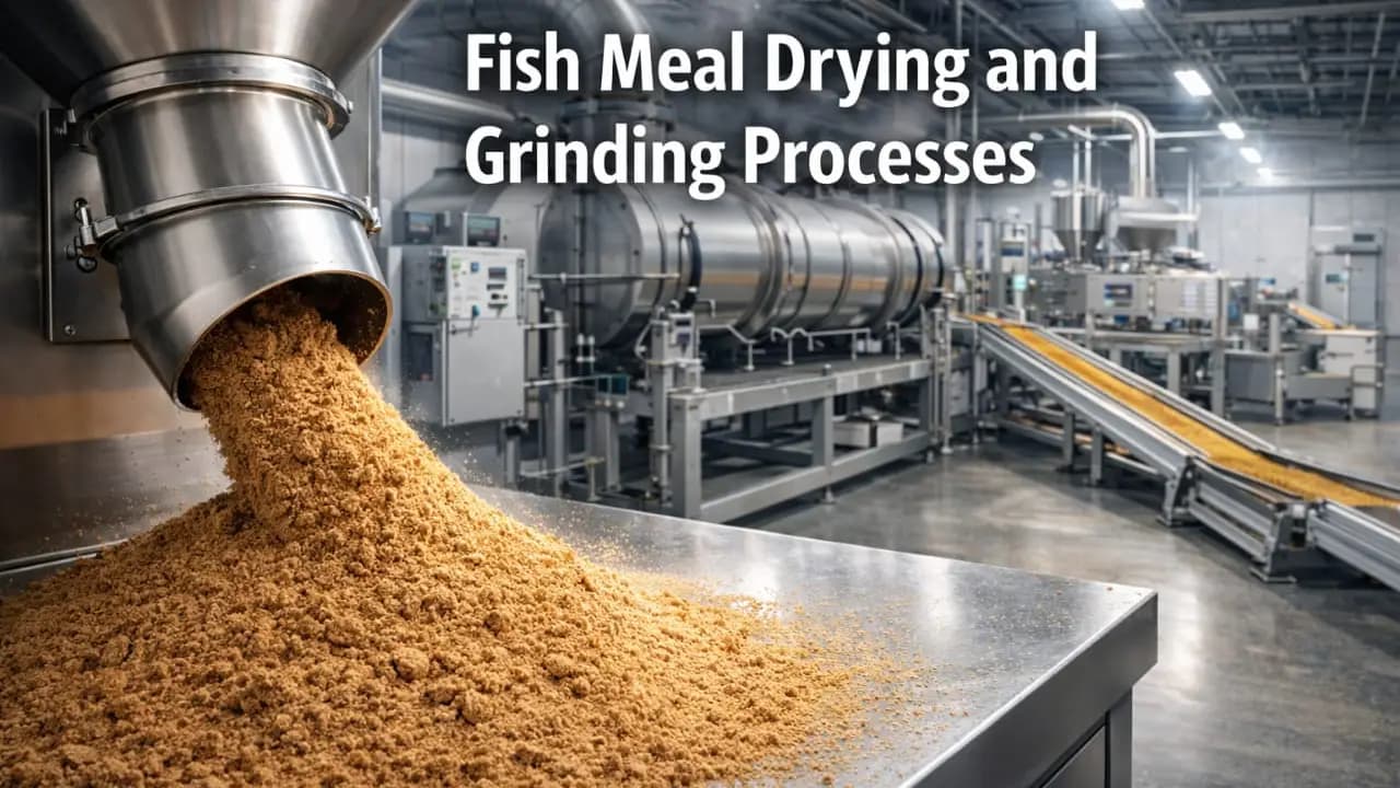 Fish Meal Drying and Grinding Processes: Technologies, Quality Control, and Reliable Inputs