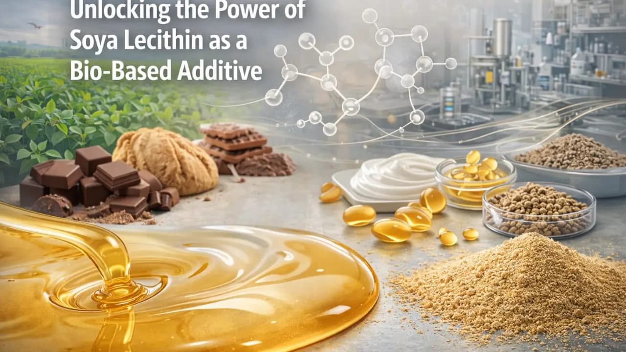 Unlocking the Power of Soya Lecithin as a Bio-Based Additive