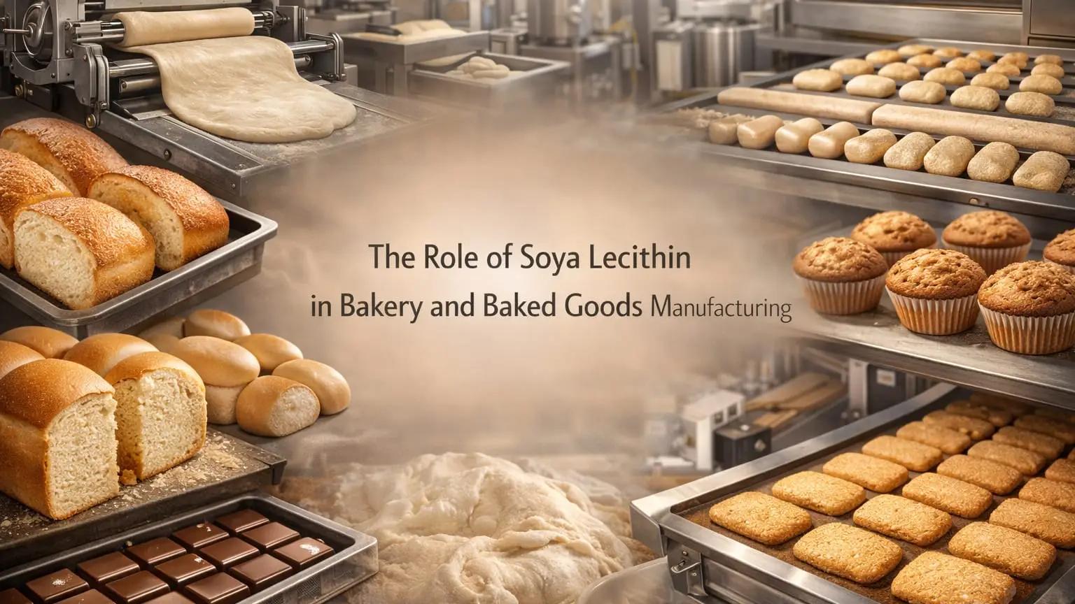 The Role of Soya Lecithin in Bakery and Baked Goods Manufacturing